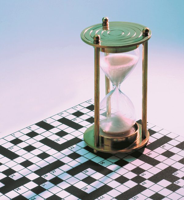 Hourglass on Puzzle
