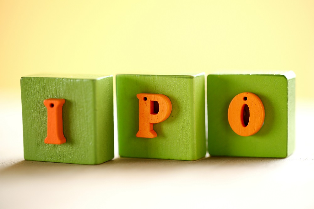 IPO wooden blocks-Initial public offering