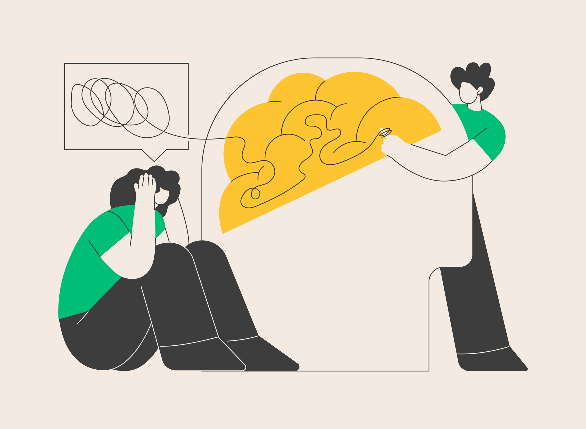 Gaslighting abstract concept vector illustration.